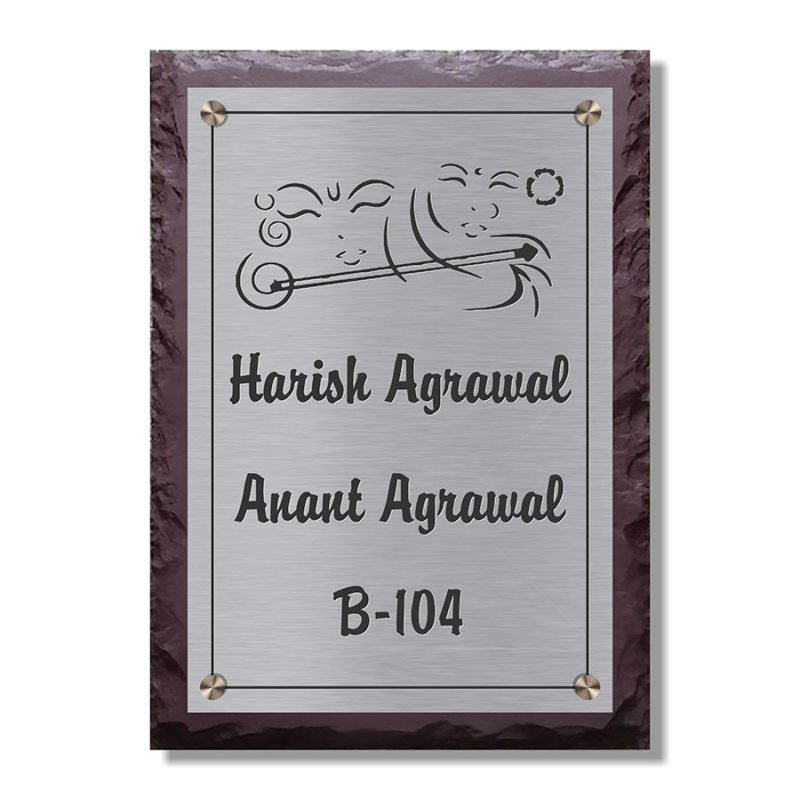 Muskan Villa G Ss Ss Customized Name Plate Designs For Home Online In India