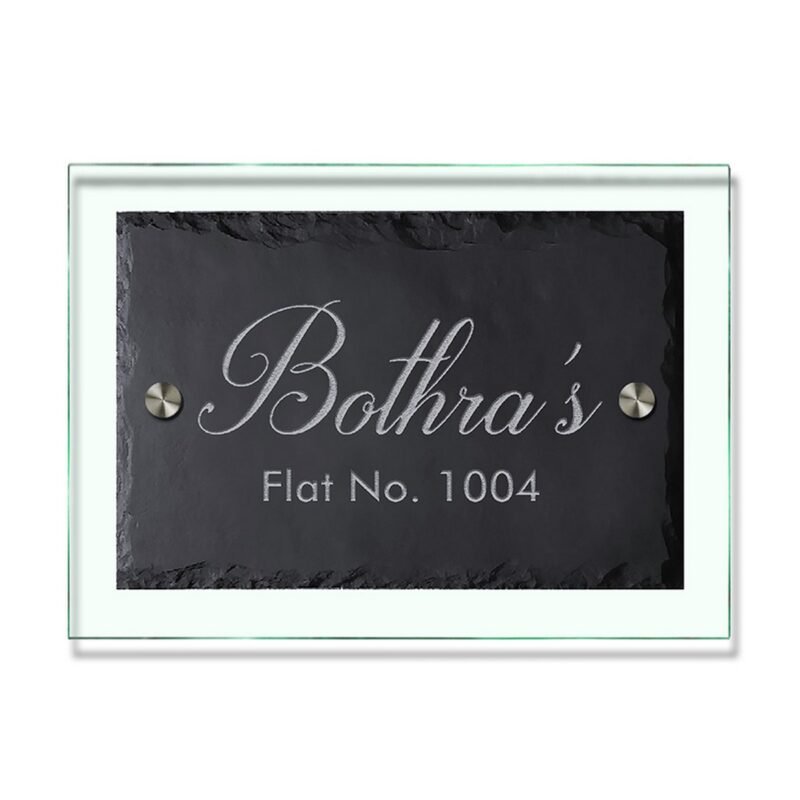 Bothra's Black Stone Nameplate G+BLSE
