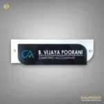 Elegance and Individuality CA Poorani's Acrylic Nameplate (1)