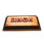 Illuminate Your Name With The SINGH LED Nameplate!6
