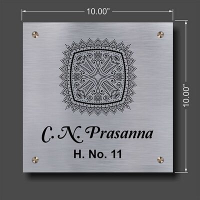 Premium Stainless Steel Nameplates Crafted for Perfection