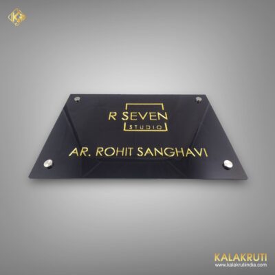 R Seven Studio Acrylic Nameplate Modern Elegance in Acrylic (2)