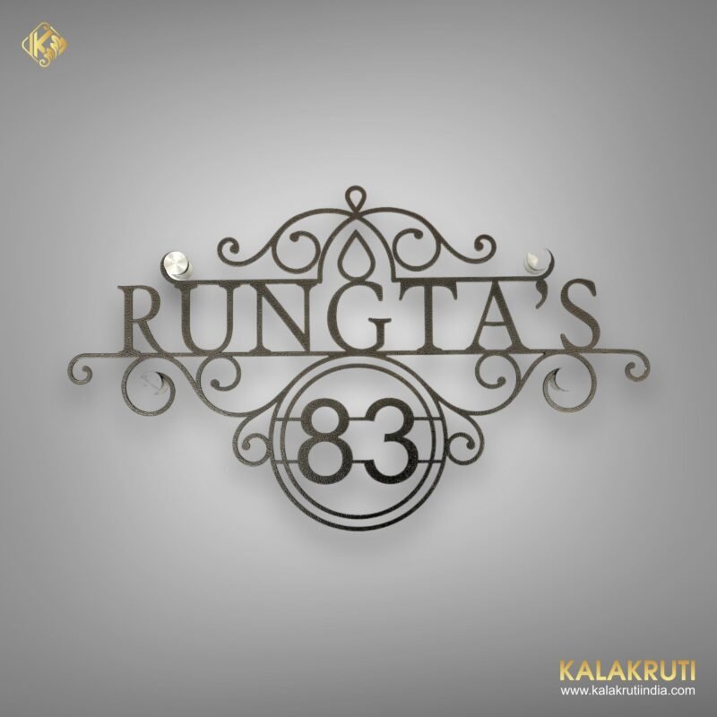 Rungta's Stainless Steel Nameplate Elegance in Every Detail (1)