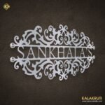 Sankhalas Stainless Steel Nameplate Elegance for Your Entryway (3)