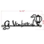 Stainless Steel Nameplate with Powder Coating A Touch of Elegance (3)
