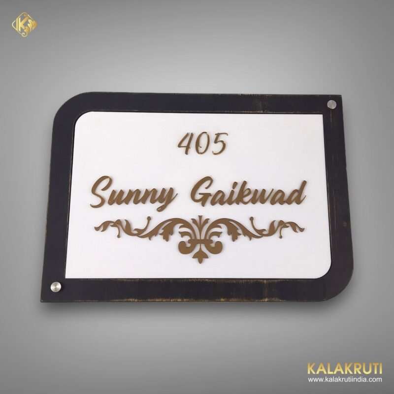 Sunny Gaikwad Acrylic Nameplate Warmth & Elegance (1)