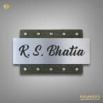Welcome Home With The Bhatia Wooden Nameplate Crafted in India