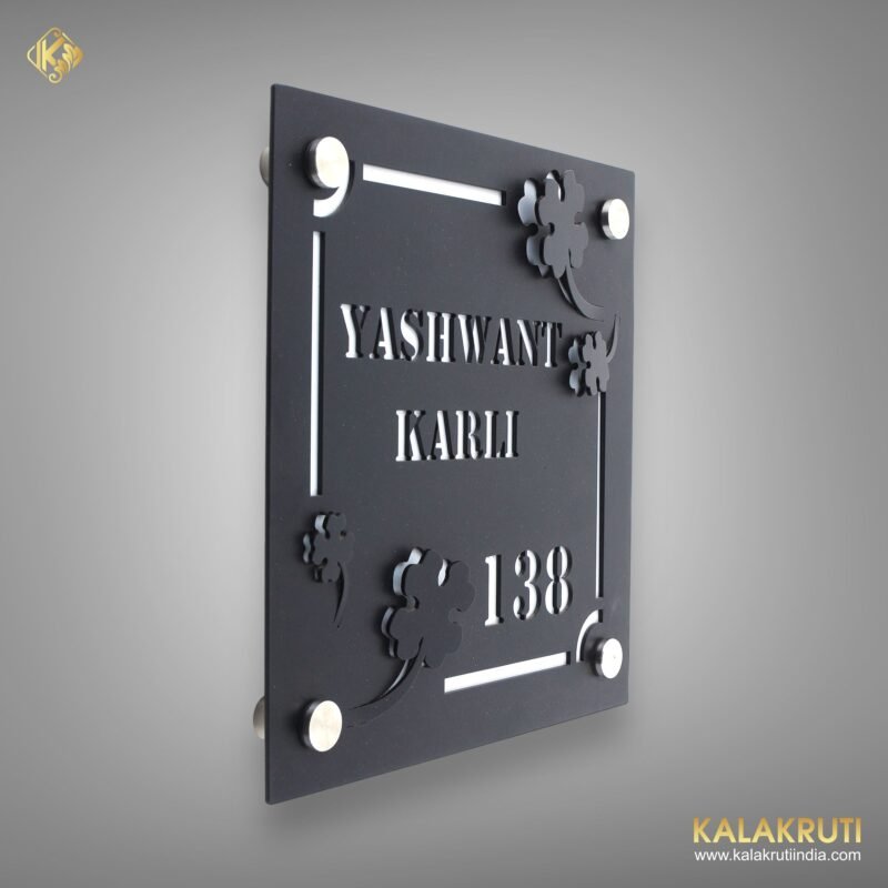Yashwant Karli Stainless Steel Nameplate A Symphony of Elegance (3)
