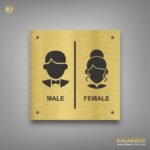 Make Your Restrooms Distinctive with Premium Male Female Toilet Signage