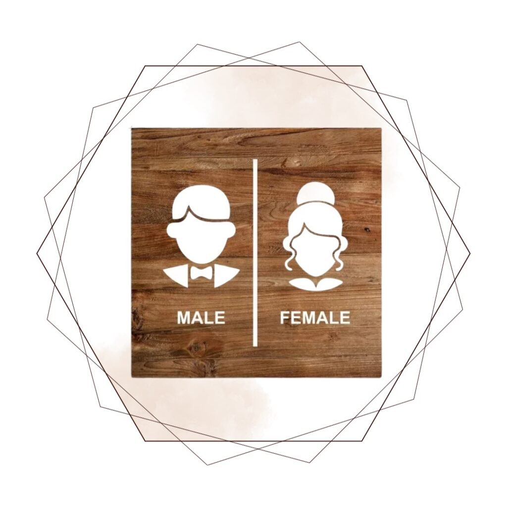Male Female Toilet Sign