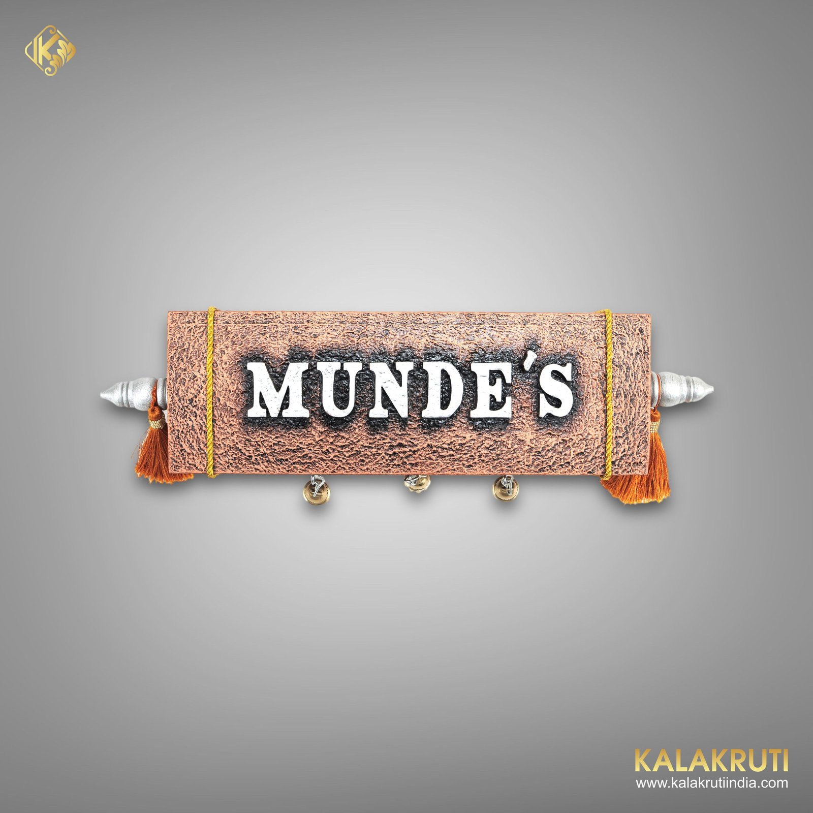 Crafting Memories The Essence of a Customized Artistic Handmade Nameplate