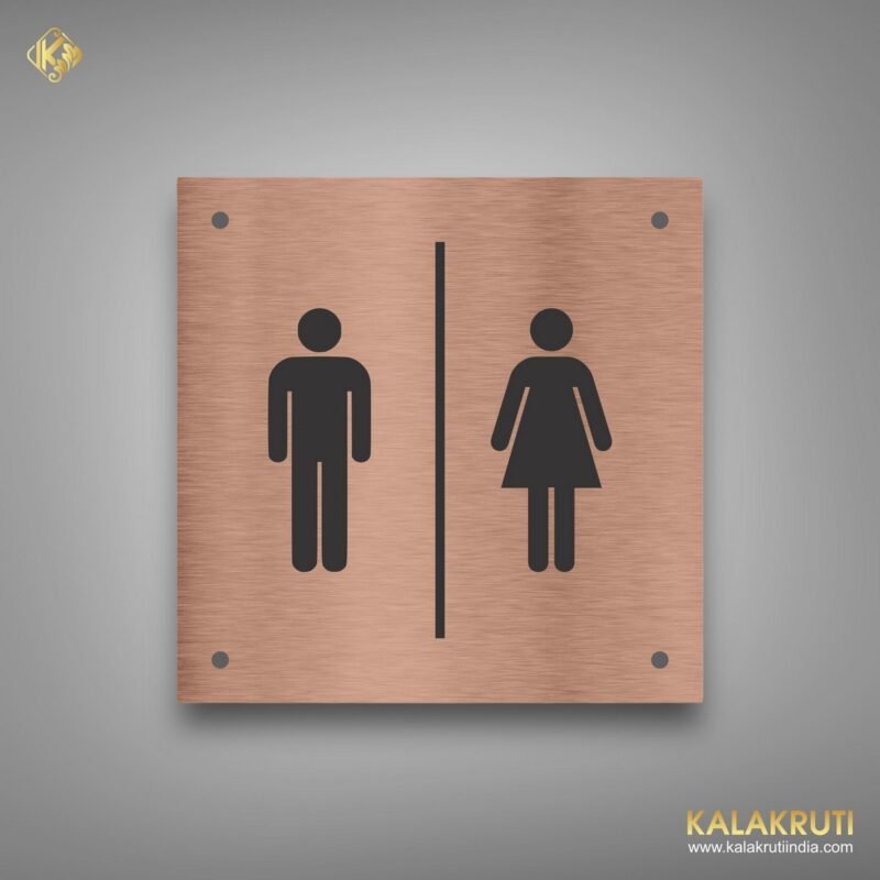 Elevate Your Restrooms Powerful Copper Icons Speak Volumes Without Words