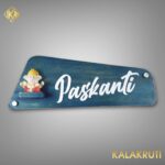 WOODEN NAMEPLATE