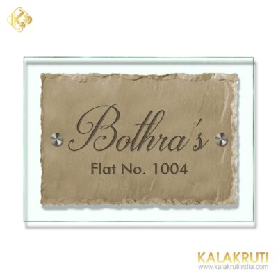 Bothra Beage Sand stone engraving with glass