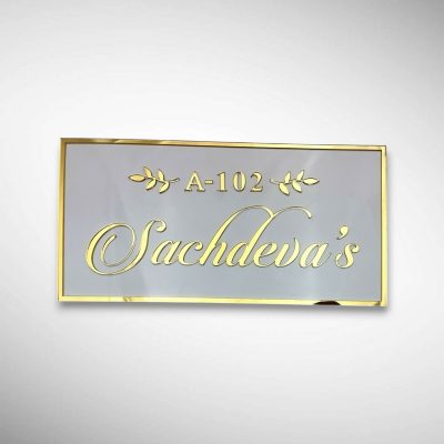 ACP Acrylic Letters Nameplate