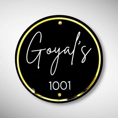 ACP Acrylic Letters Nameplate 4