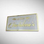 ACP Acrylic Letters Nameplate 4