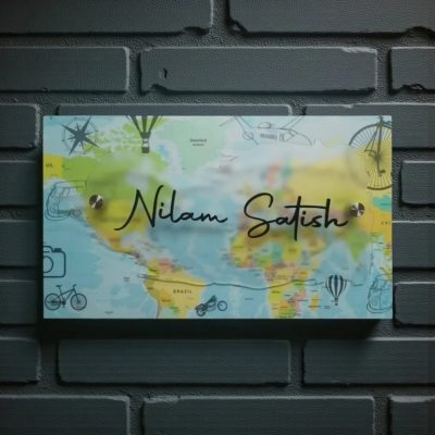 Acrylic Base Nameplate