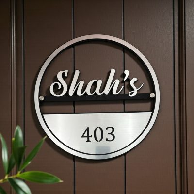 Acrylic Base Nameplate