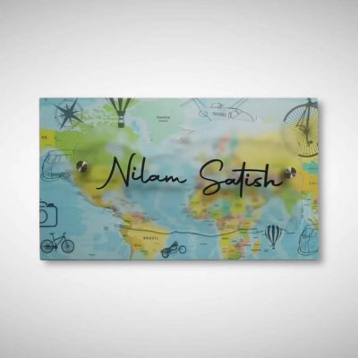 Acrylic Base Nameplate 2