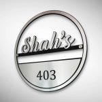 Acrylic Base Nameplate 4