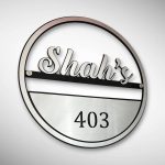 Acrylic Base Nameplate 5