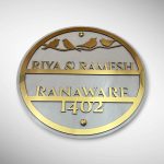 Acrylic Base Nameplate 5