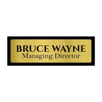 Acrylic Engraved Nameplate