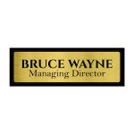 Acrylic Engraving Nameplate