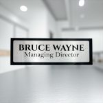 Acrylic Engraving Nameplate 2