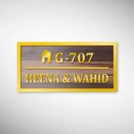 Acrylic Letters Nameplate