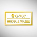 Acrylic Letters Nameplate