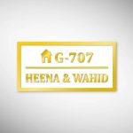 Acrylic Letters Nameplate