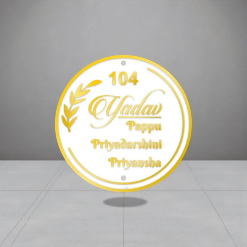 Acrylic Letters Nameplate