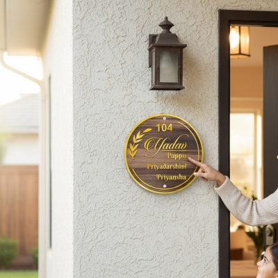 Acrylic Letters Nameplate 2