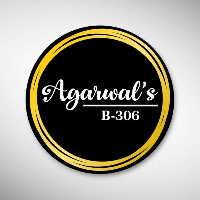 Acrylic Letters Nameplate 2