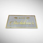 Acrylic Letters Nameplate 2
