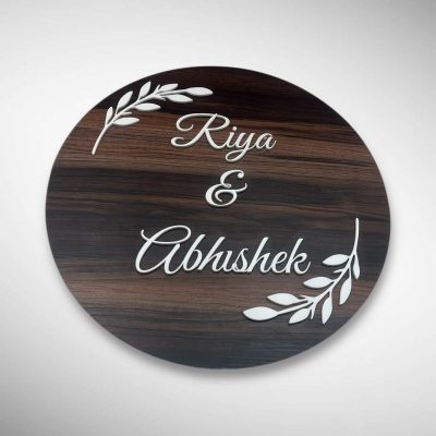 Acrylic Letters Nameplate 2