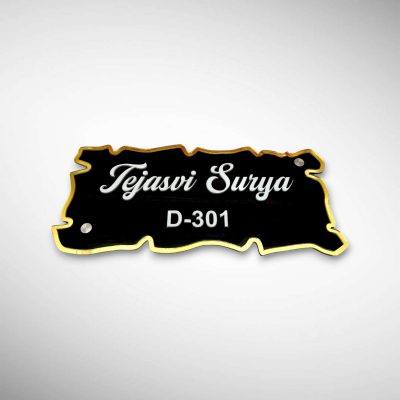 Acrylic Letters Nameplate 2