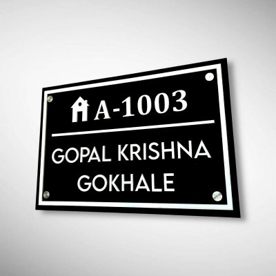 Acrylic Letters Nameplate 2