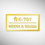 Acrylic Letters Nameplate