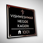 Acrylic Letters Nameplate 3