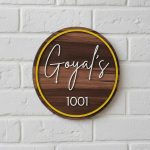 Acrylic Letters Nameplate 3