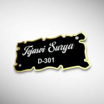 Acrylic Letters Nameplate 3