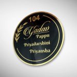 Acrylic Letters Nameplate 4