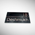 Acrylic Letters Nameplate 4
