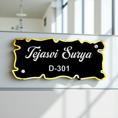Acrylic Letters Nameplate 5