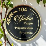 Acrylic Letters Nameplate 5