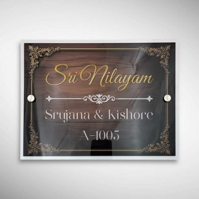Acrylic Nameplate