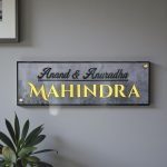 Acrylic Nameplate 3